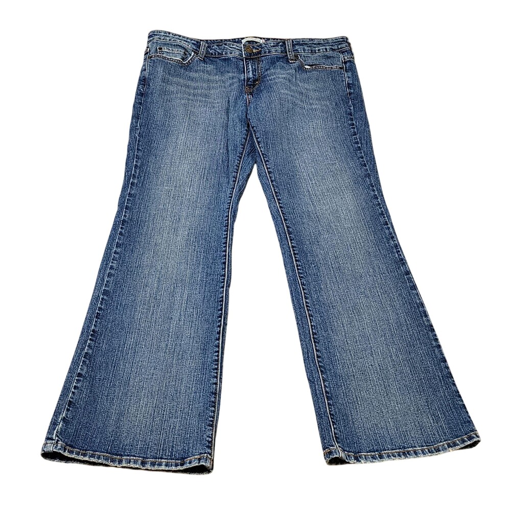 Levis 545 Jeans Girls 16 Blue Low Bootcut Stretch Denim Regular Fit Casual